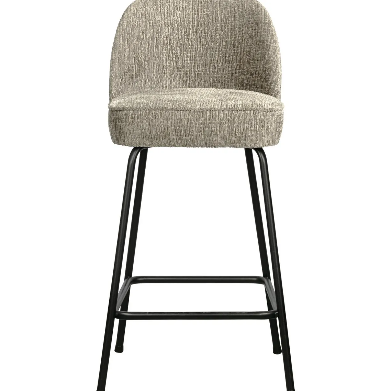 Vogue barstoel 65 cm structure velvet wheatfield
