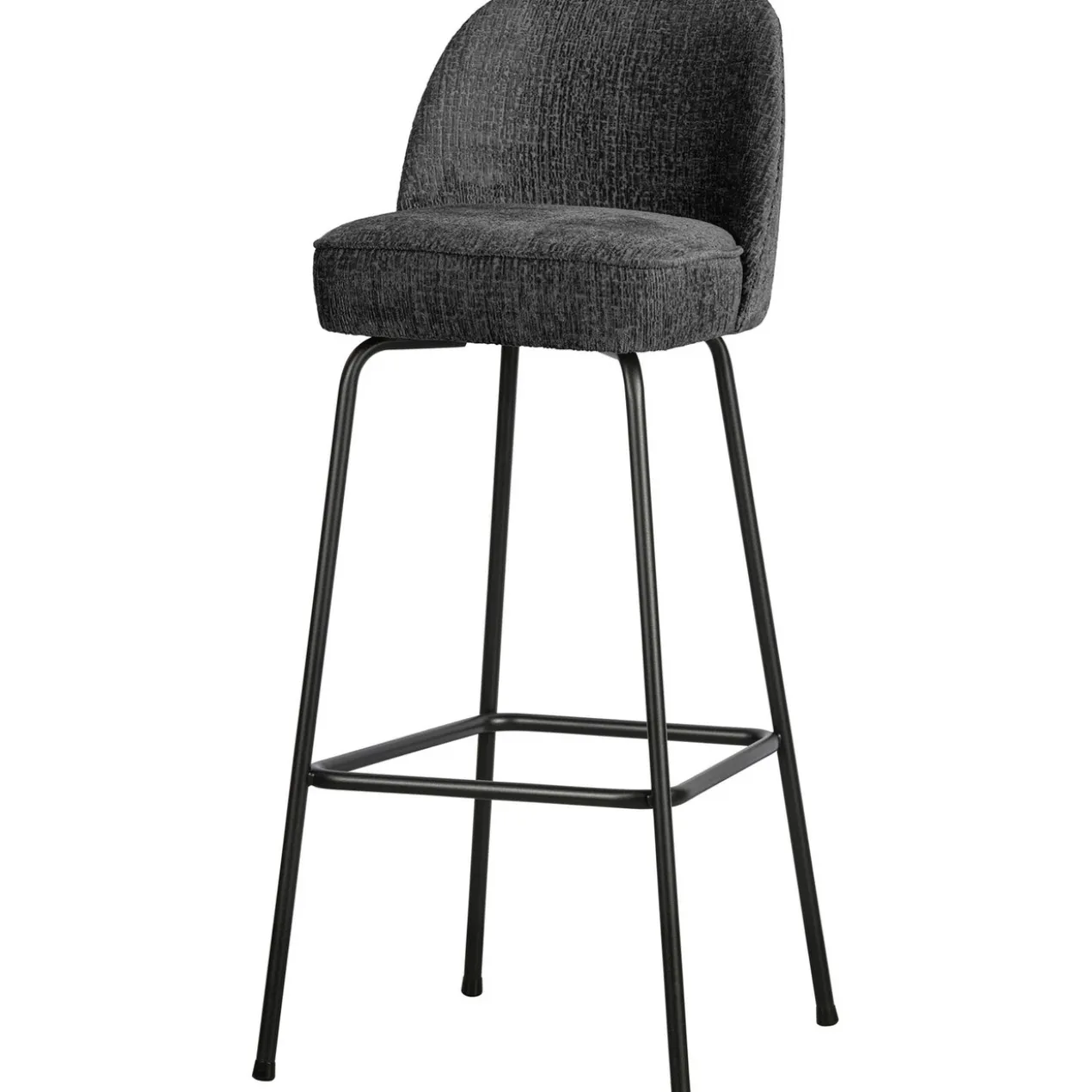 Vogue barstoel 80 cm structure velvet mountain