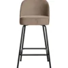 Vogue barstoel 65 cm velvet khaki