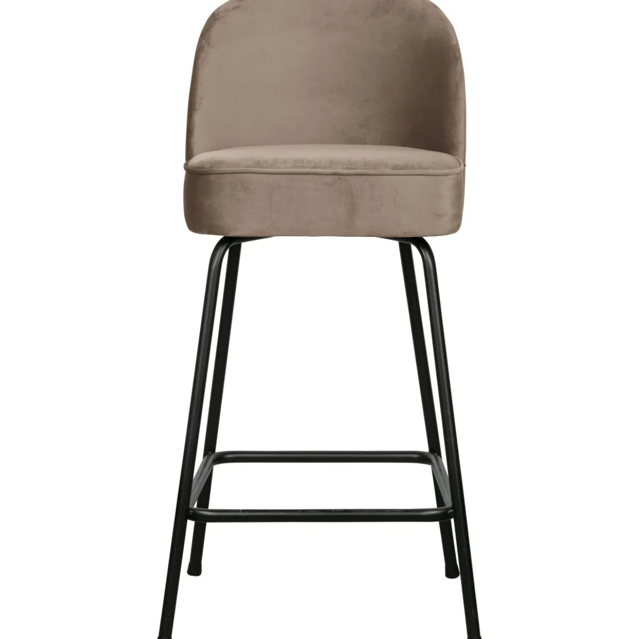Vogue barstoel 65 cm velvet khaki