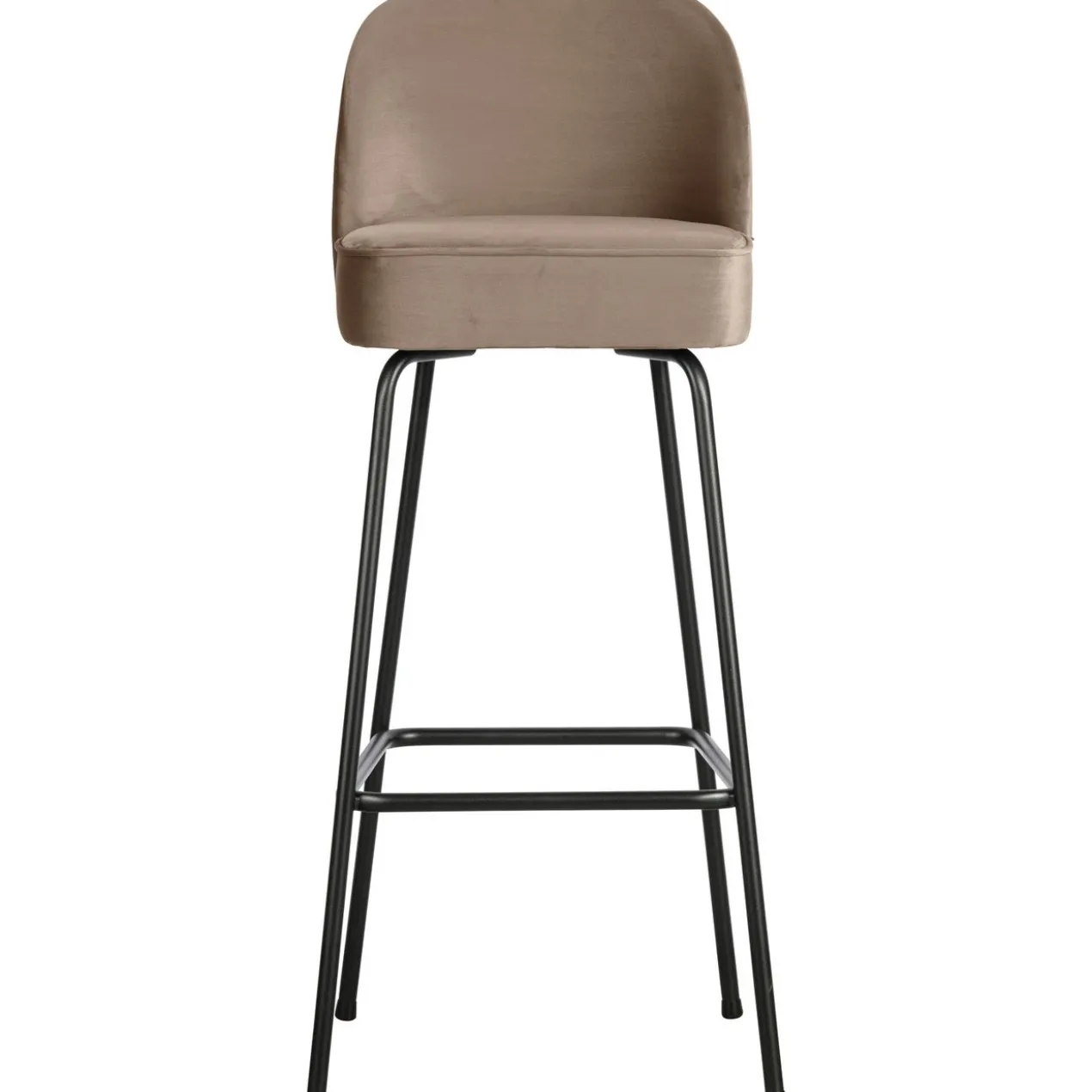 Vogue barstoel 80 cm velvet khaki