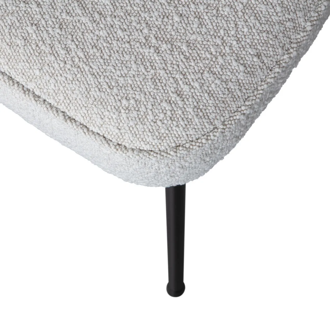 Vogue eetbank boucle naturel