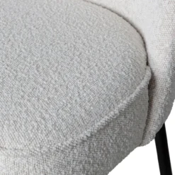 Vogue eetbank boucle naturel