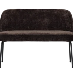 Vogue eetbank 3d chenille donkerbruin