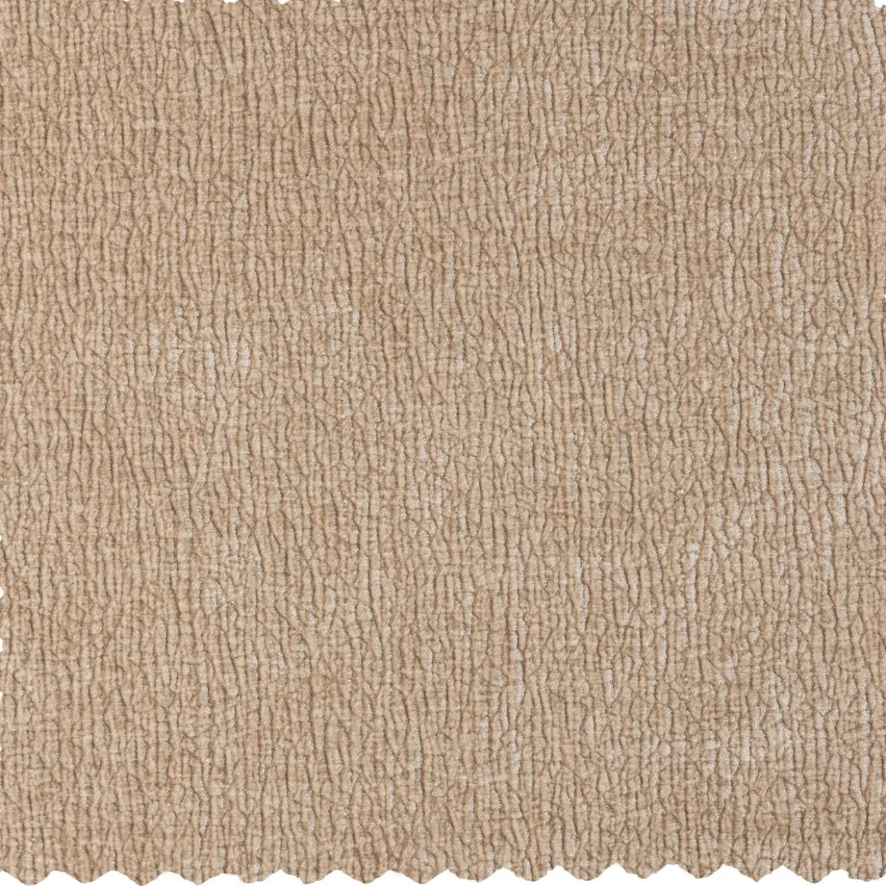 Vogue eetbank 3d chenille zand