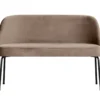 Vogue eetbank velvet khaki