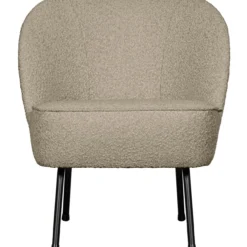 Vogue fauteuil boucle beige
