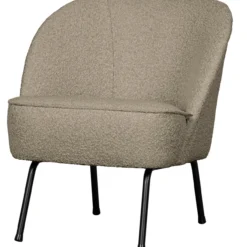 Vogue fauteuil boucle beige
