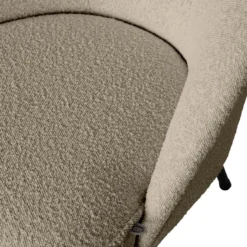 Vogue fauteuil boucle beige