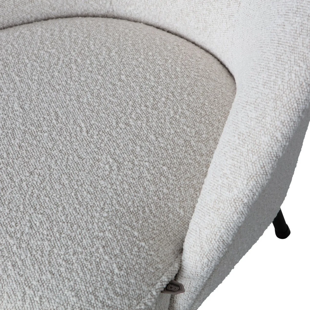 Vogue fauteuil boucle naturel