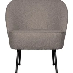 Vogue fauteuil boucle nougat