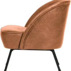 Vogue fauteuil ecoleer cognac