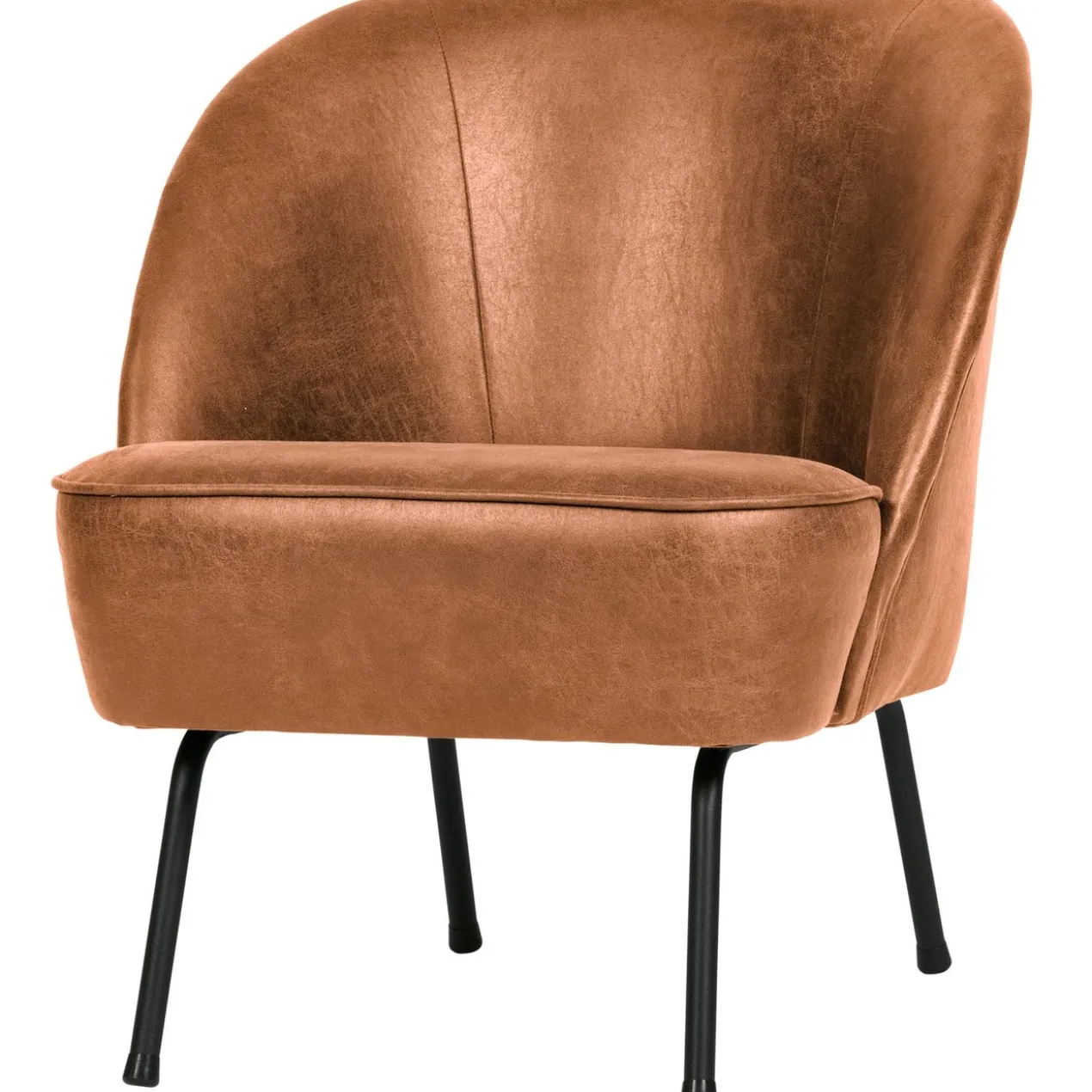 Vogue fauteuil ecoleer cognac