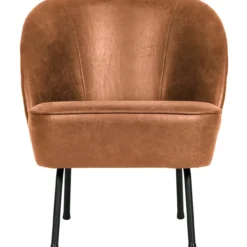 Vogue fauteuil ecoleer cognac