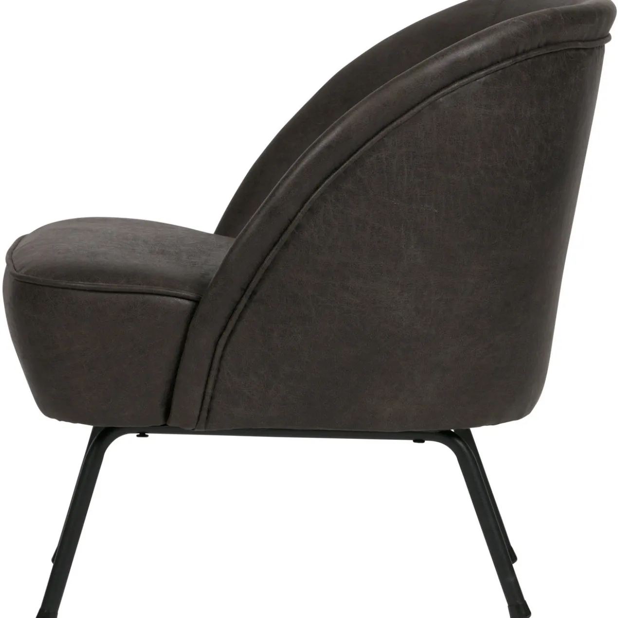 Vogue fauteuil ecoleer zwart