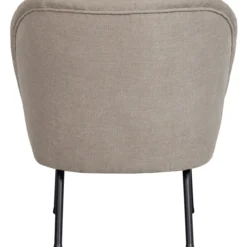Vogue fauteuil geweven stof zand
