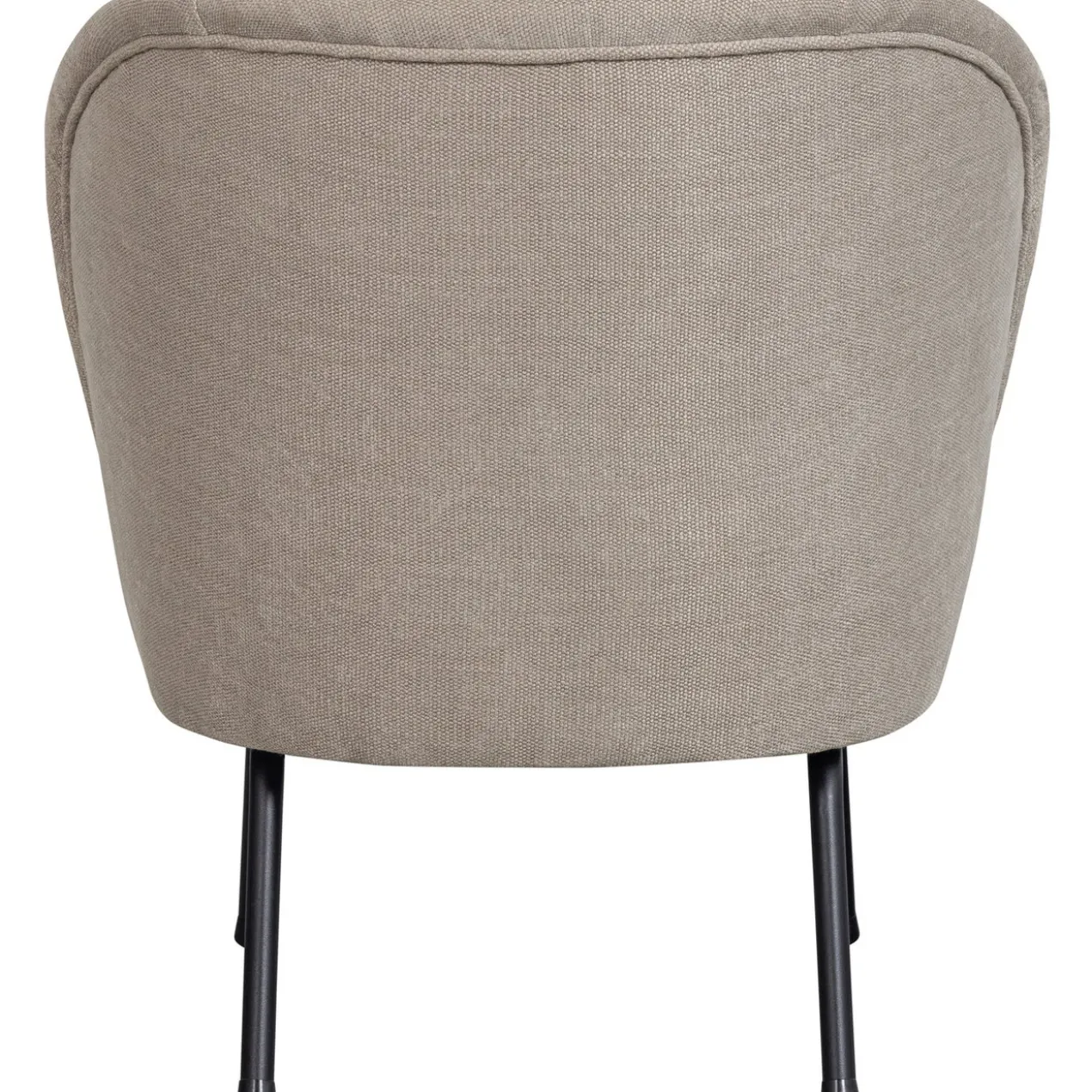 Vogue fauteuil geweven stof zand
