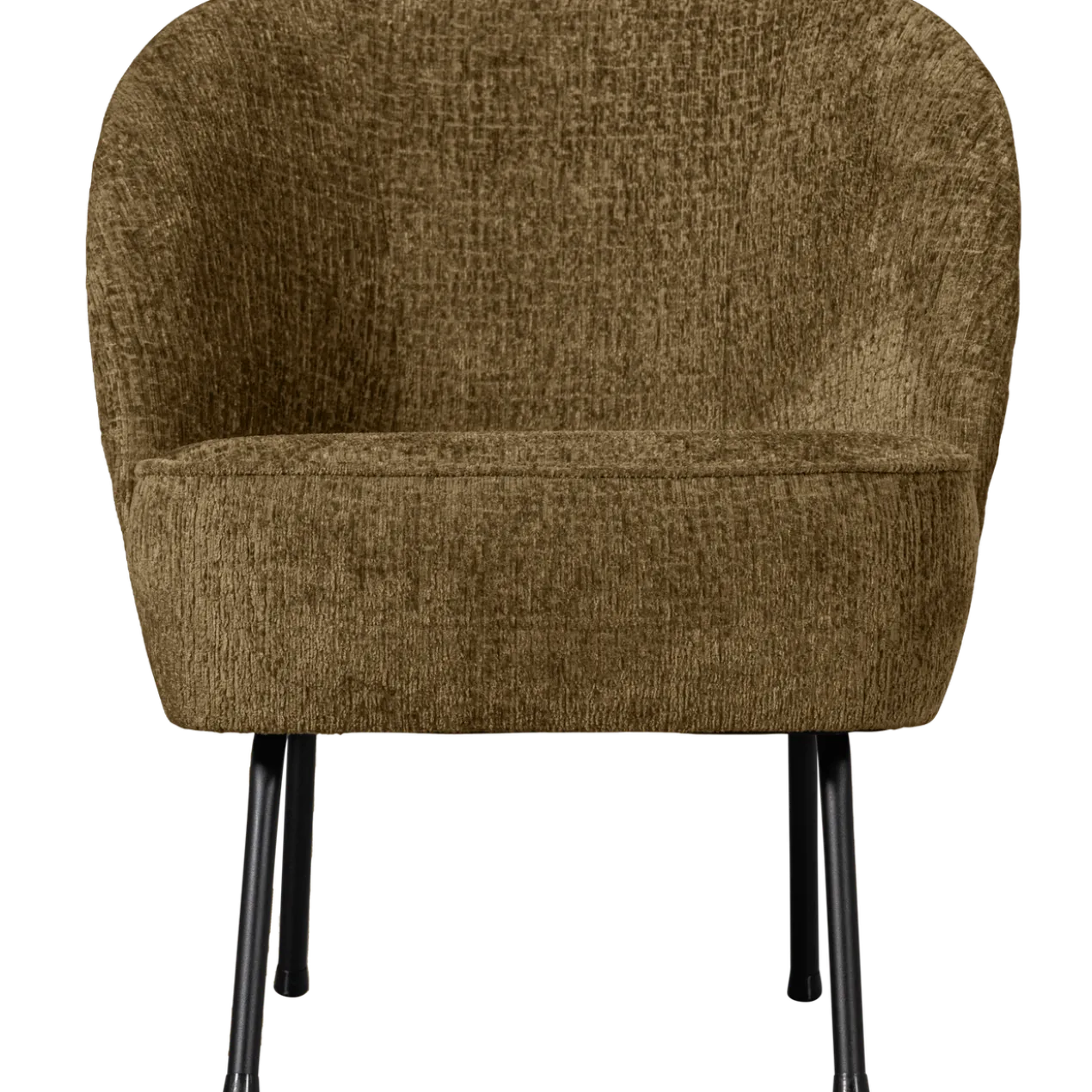 Vogue fauteuil structure velvet brass