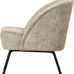Vogue fauteuil structure velvet wheatfield