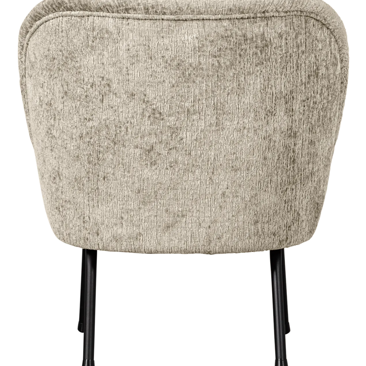 Vogue fauteuil structure velvet wheatfield