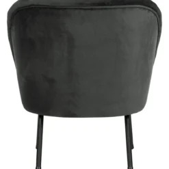 Vogue fauteuil velvet zwart