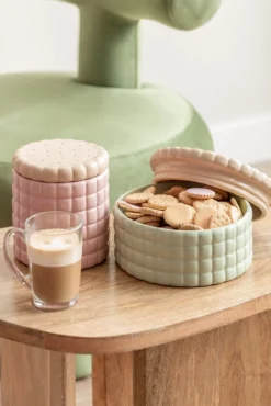 Voorraadpot Biscuit Box groot zachtgroen