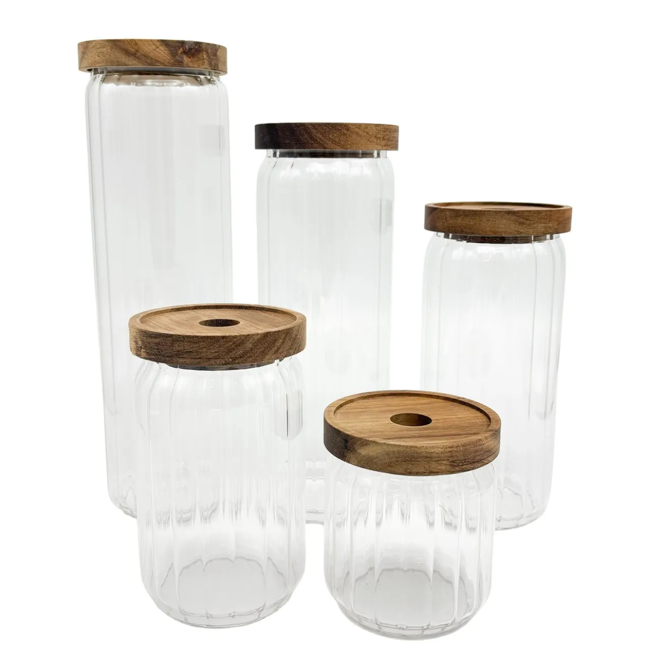 Voorraadpot Florence - set van 5