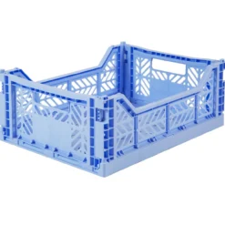 Vouwkratje Midi selectie blauwkleurig Baby blue
