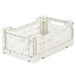 Vouwkratje Mini selectie zwart/grijs/wit Wit