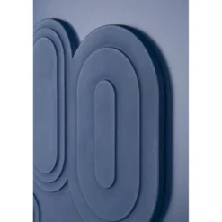 Wall art august navy blue