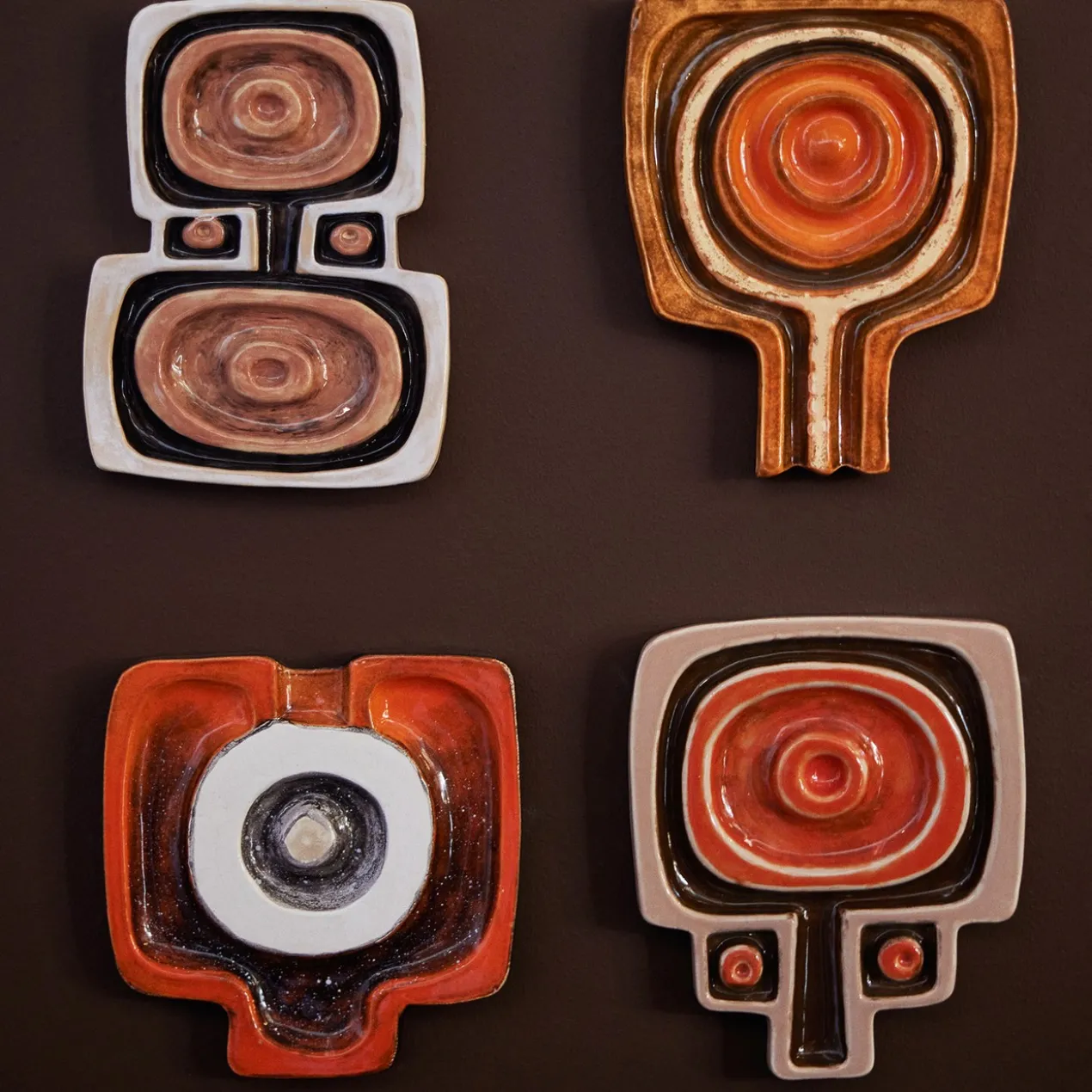 Wall art ceramic field