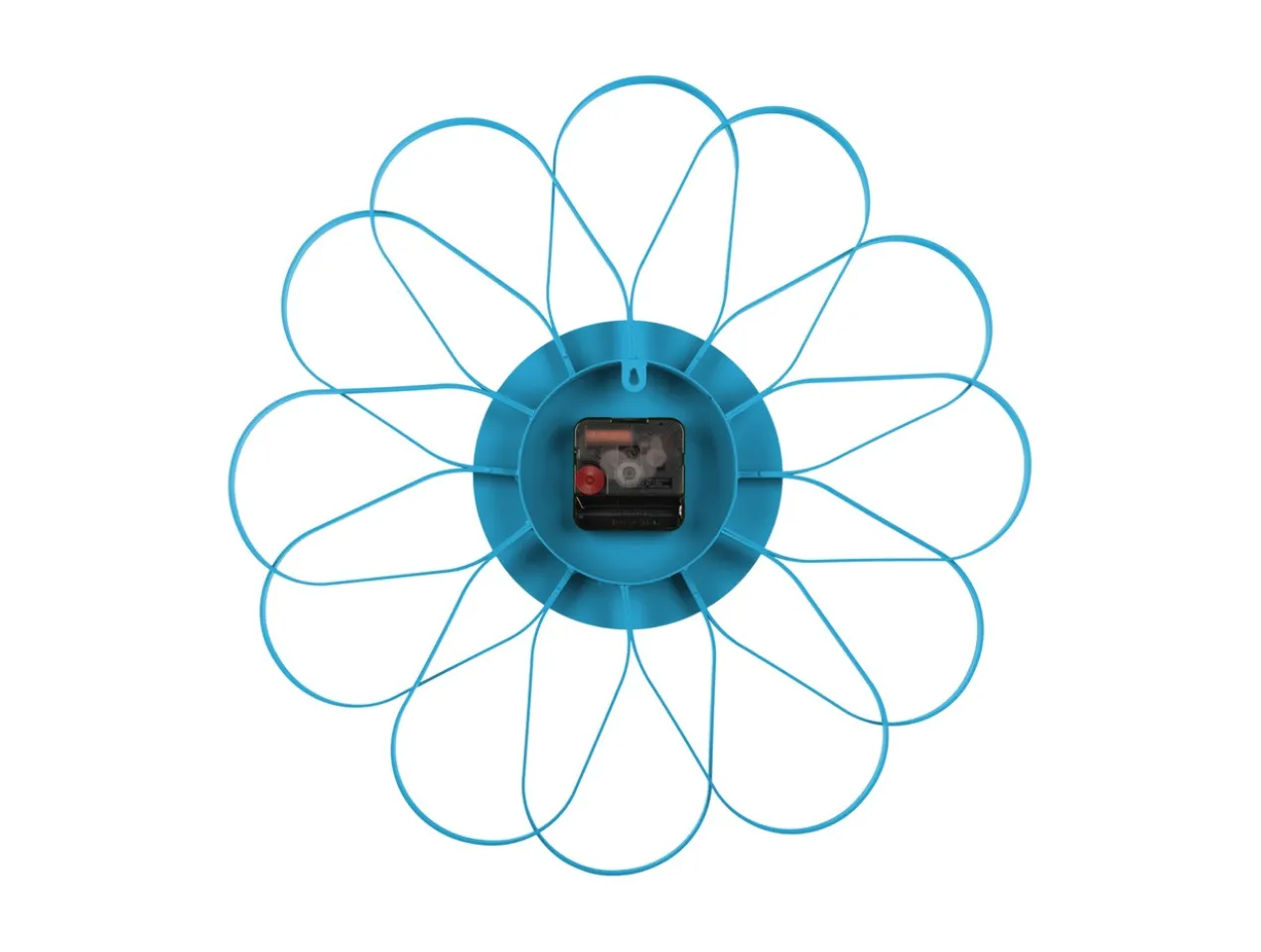 Wall clock Arkis iron bright blue