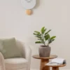 Wall clock Arlo pendulum matt white