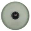 Wall clock Charm jungle green with gold battons