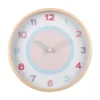 Wall clock Chica wood multi colour