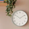 Wall clock Circus Rings flamingo pink