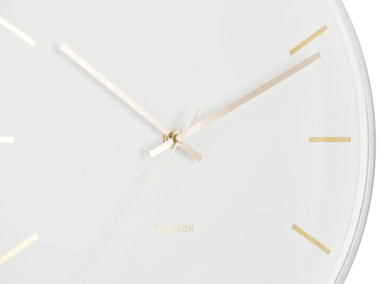 Wall clock Globe white, Design Armando Breeveld