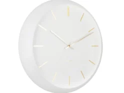 Wall clock Globe white, Design Armando Breeveld