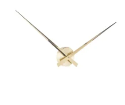 Wall clock Little Big Time alu gold plated