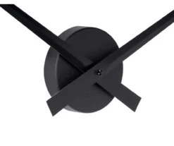 Wall clock Little Big Time alu black
