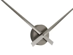 Wall clock Little Big Time metallic dark grey