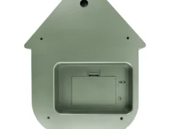 Wall clock Modern Cuckoo ABS metallic jungle green