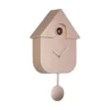 Wall clock Modern Cuckoo ABS metallic rose gold