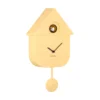 Wall clock Modern Cuckoo ABS soft yellow