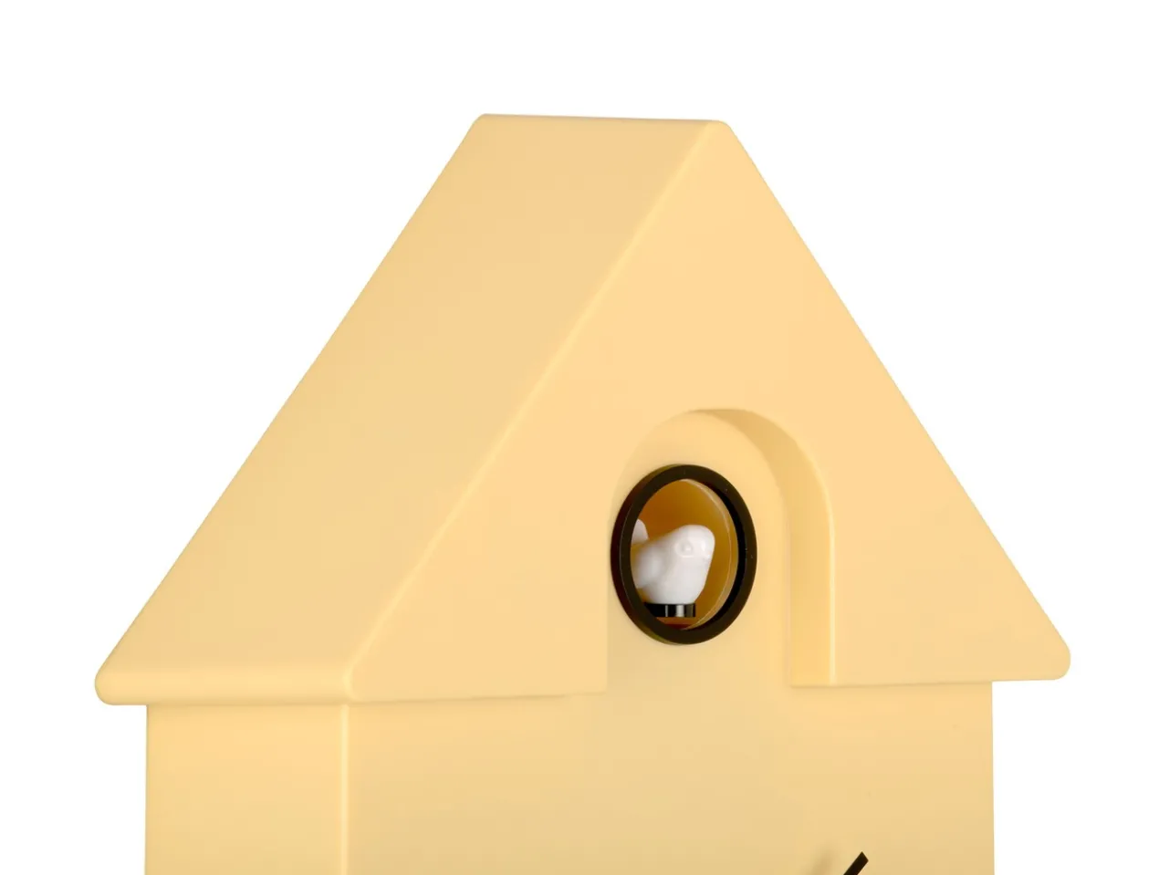 Wall clock Modern Cuckoo ABS soft yellow