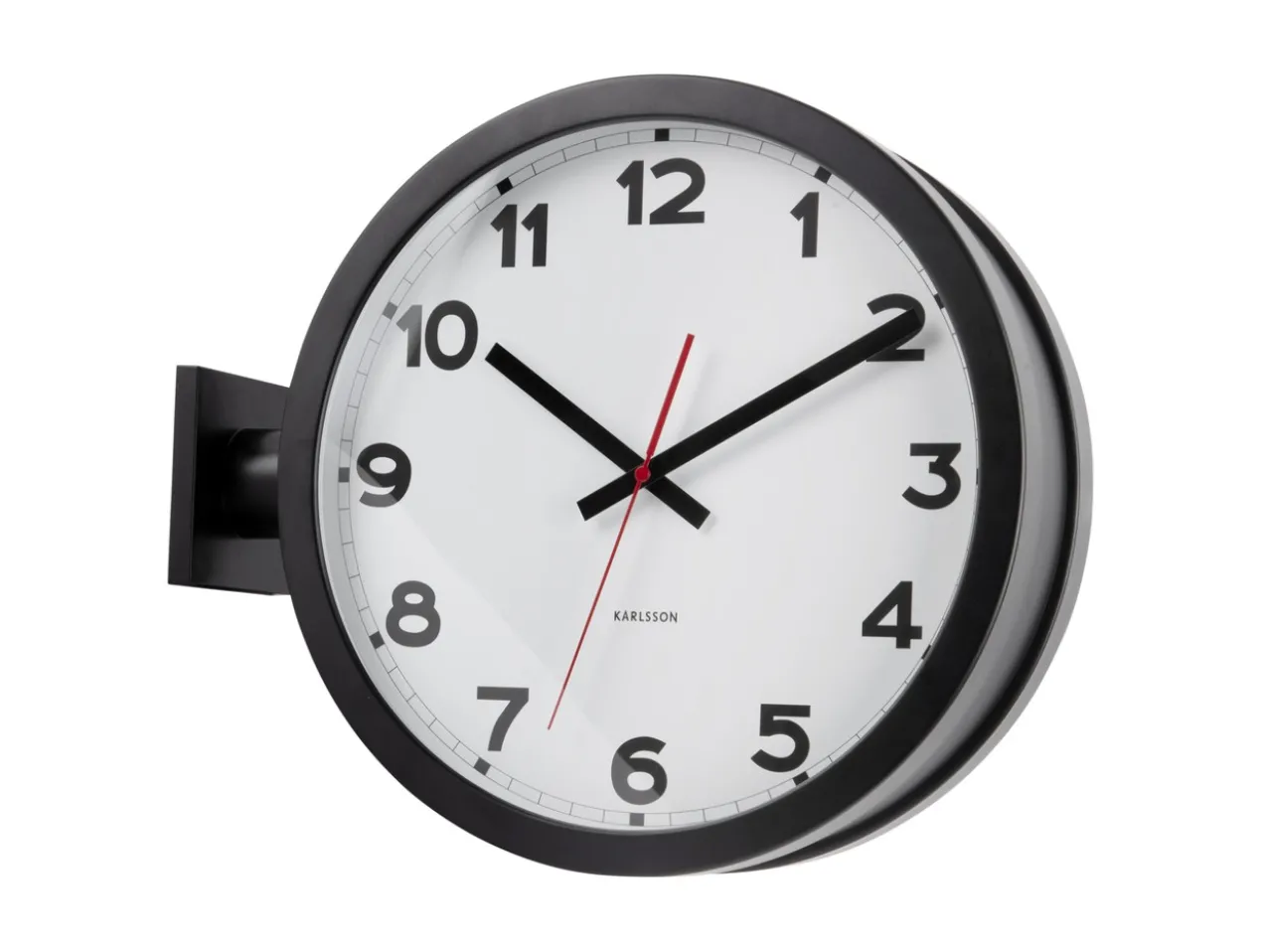 Wall clock New Classic Double Sided white
