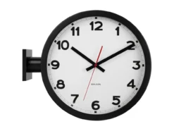 Wall clock New Classic Double Sided white