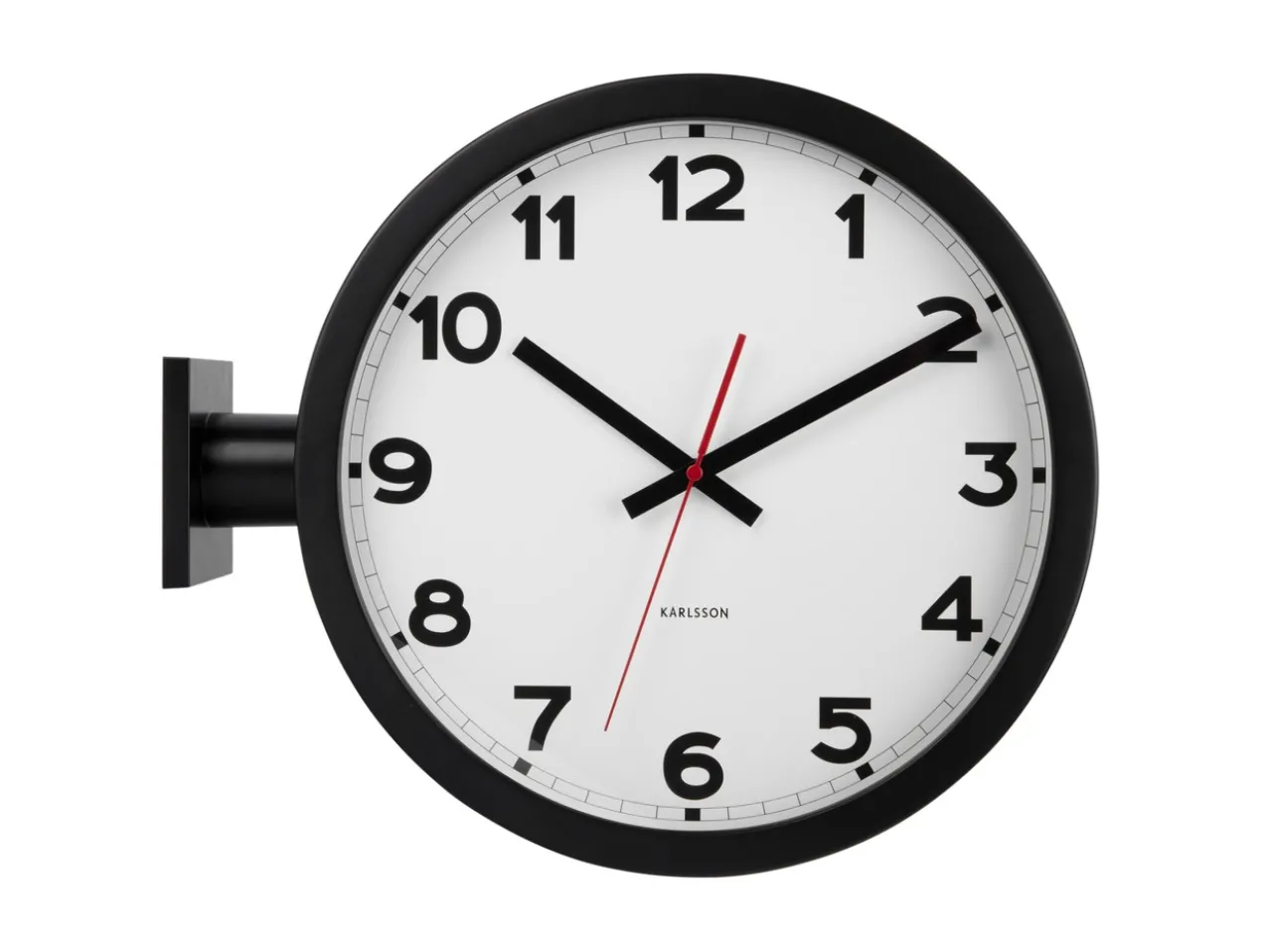 Wall clock New Classic Double Sided white