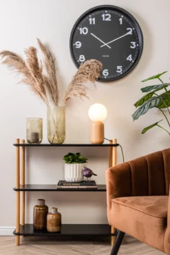 Wall clock New Classic large black