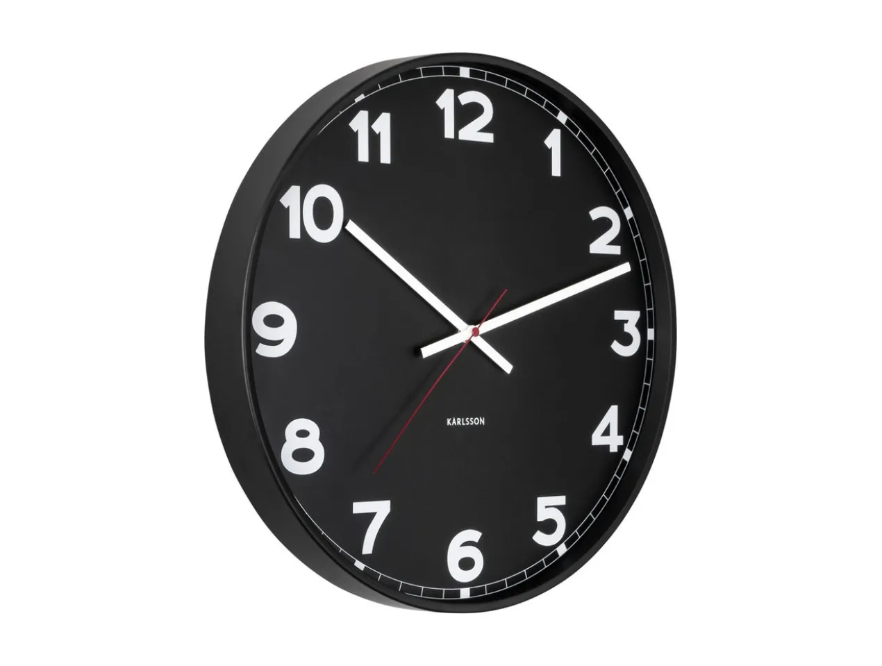 Wall clock New Classic medium black